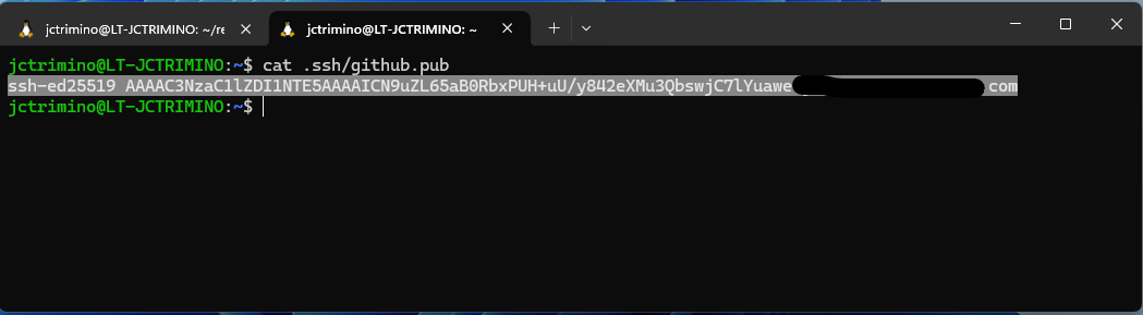 Connect to GitHub with SSH using Linux/WSL | xyzCloud